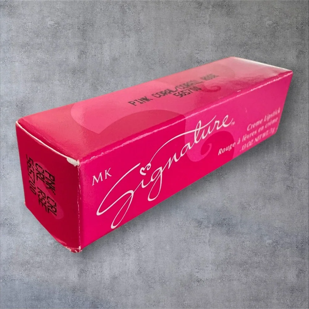 Mary Kay MK Signature Creme Lipstick Pink Coral 565700 0.13oz New Box‎